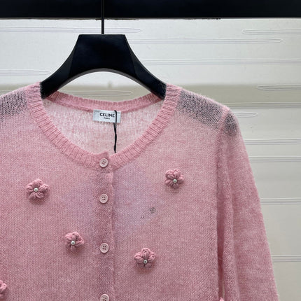 CELINE 26S KNIT CARDIGAN 656
