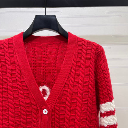 THOM 26S V-NECK KNIT CARDIGAN 317