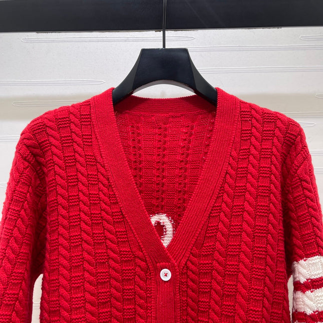 THOM 26S V-NECK KNIT CARDIGAN 317