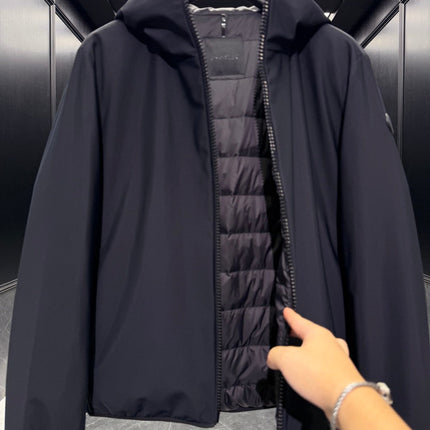MONCLER 26S ZIP-UP HOODED JACKET 801