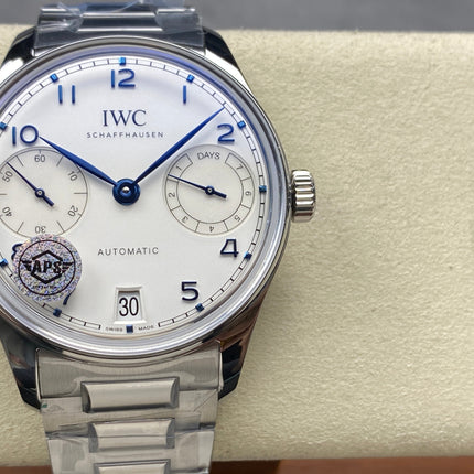 PORTUGIESER AUTOMATIC 42 WATCH SILVER CASE