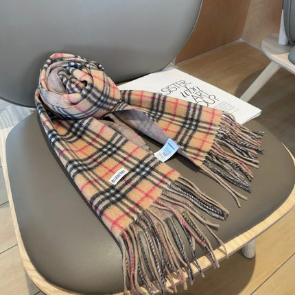 BURBERRY 26S SCARF 180 IN CASHMERE 515739