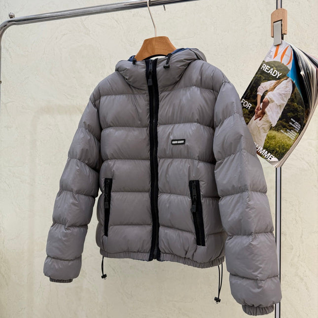 MIUMIU 26S DOWN HOODIE JACKET 1555