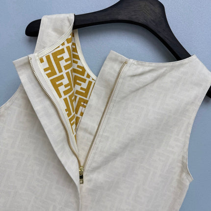 FENDI 26S SLEEVELESS DRESS 438