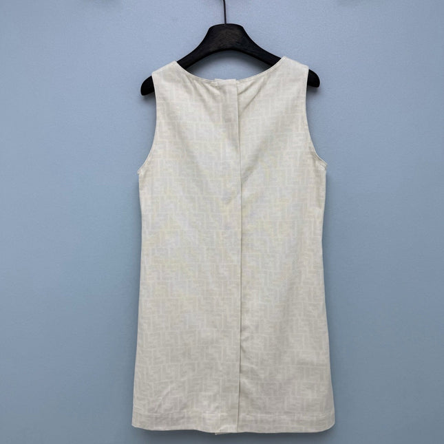 FENDI 26S SLEEVELESS DRESS 438