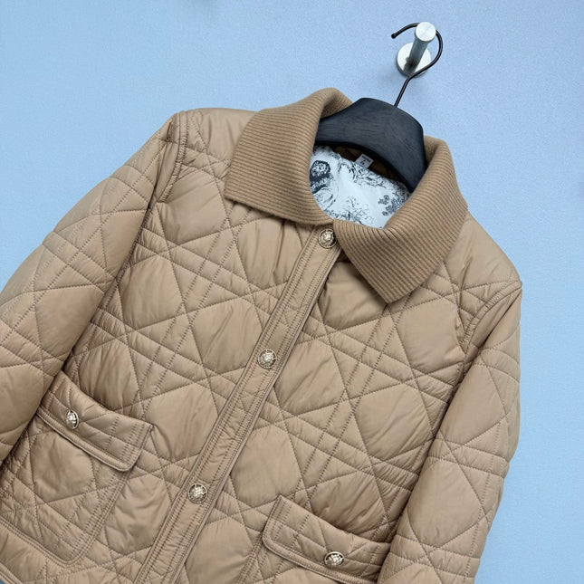 DIOR 26S QUILTED KNIT-COLLAR JACKET 1654