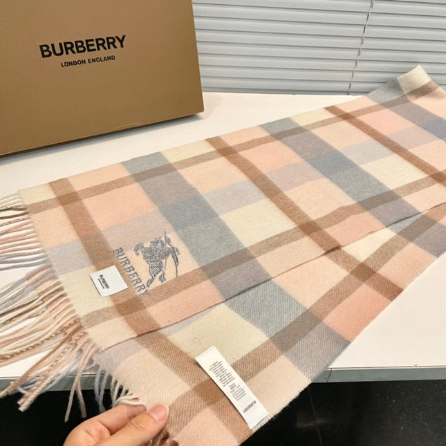BURBERRY 26S SCARF 180 IN CASHMERE 513799