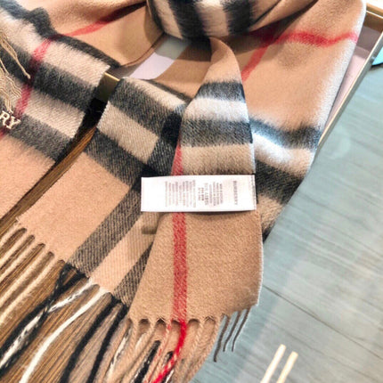 BURBERRY 26S SCARF 180 IN CASHMERE 515969