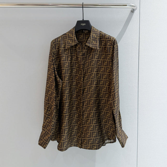 FENDI 26S LONG-SLEEVE SHIRT 423