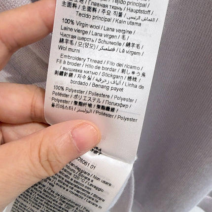 VALENTINO 26S SHORT-SLEEVE KNIT TOP 392
