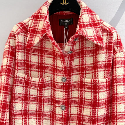 CHANEL 26S TWEED SHIRT 1593