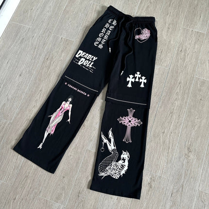 CHROME HEARTS 26S WIDE-LEG PANTS 002