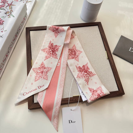DIOR 26S SCARF 100CM IN SILK 272635