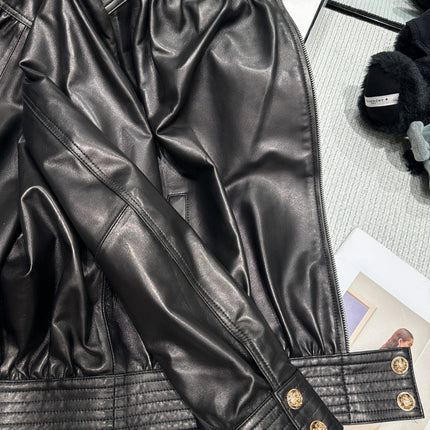 CELINE 26S LEATHER JACKET 569