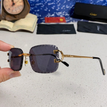 CARTIER 26S RIMLESS FRAME IN METAL 439654