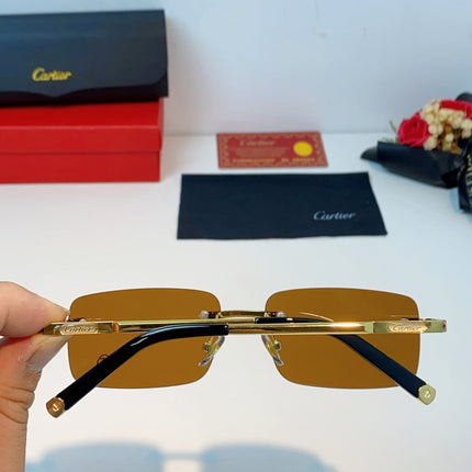 CARTIER 26S RECTANGULAR FRAME IN METAL 431048