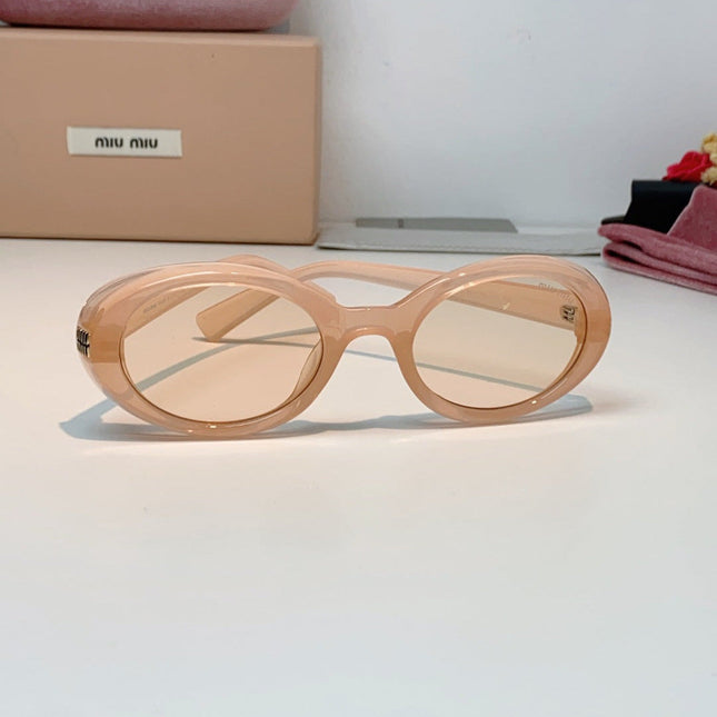 MIUMIU 26S OVAL FRAME IN ACETATE 424527
