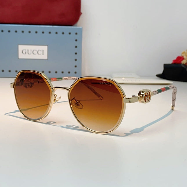 GUCCI 26S POLYGONAL FRAME IN METAL 426442