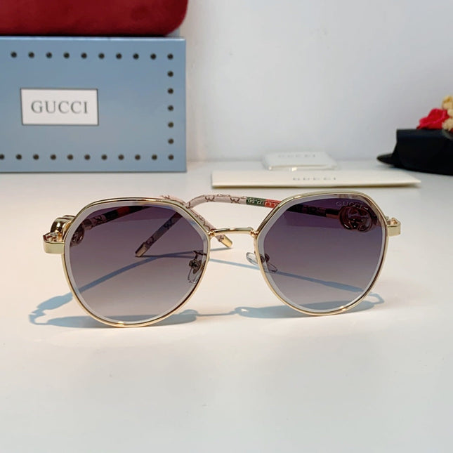 GUCCI 26S POLYGONAL FRAME IN METAL 426443