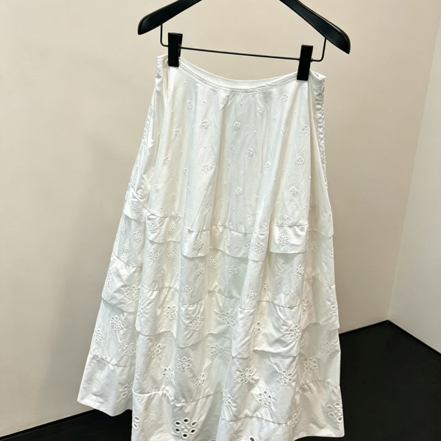 CELINE 26S TIERED SKIRT 526