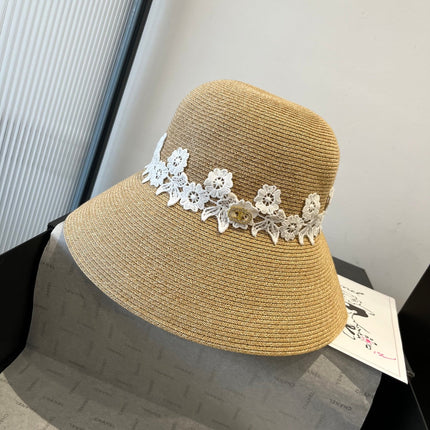 WIDE BRIM HAT MODEL 652030 IN WOVEN STRAW
