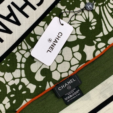 CHANEL 25S SCARF 135 CM IN CASHMERE AND SILK 943314