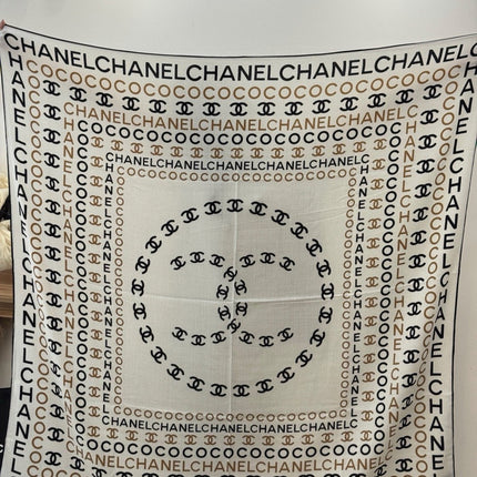 CHANEL 26S SCARF 135 IN SILK AND CASHMERE 511000