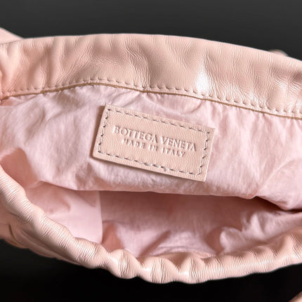 SMALL DUSTBAG 21 IN LIGHT PINK LAMBSKIN