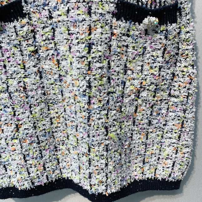 CHANEL 26S SLEEVELESS CREW NECK DRESS 823
