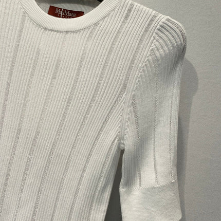 MAXMARA 26S SHORT-SLEEVE KNIT TOP 269