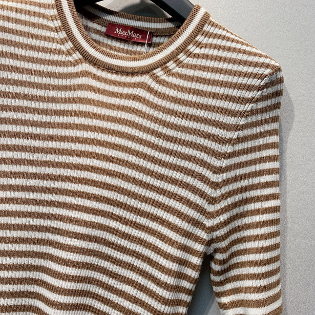 MAXMARA 26S SHORT-SLEEVE KNIT TOP 267