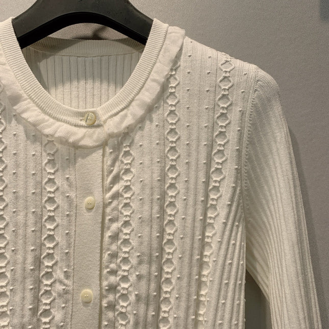 HERMES 26S KNIT CARDIGAN 655