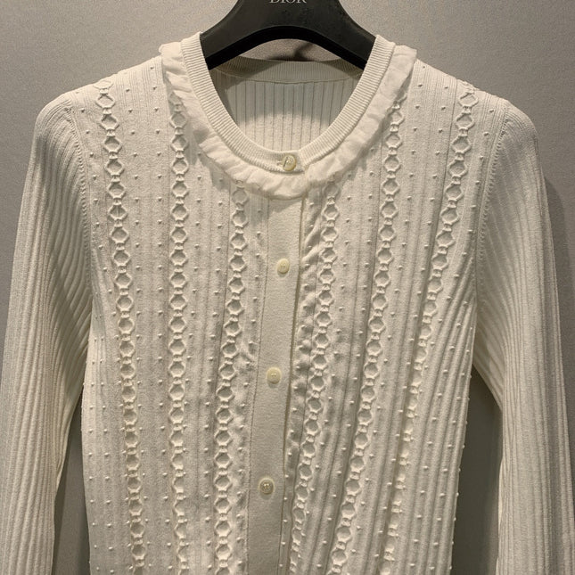 HERMES 26S KNIT CARDIGAN 655