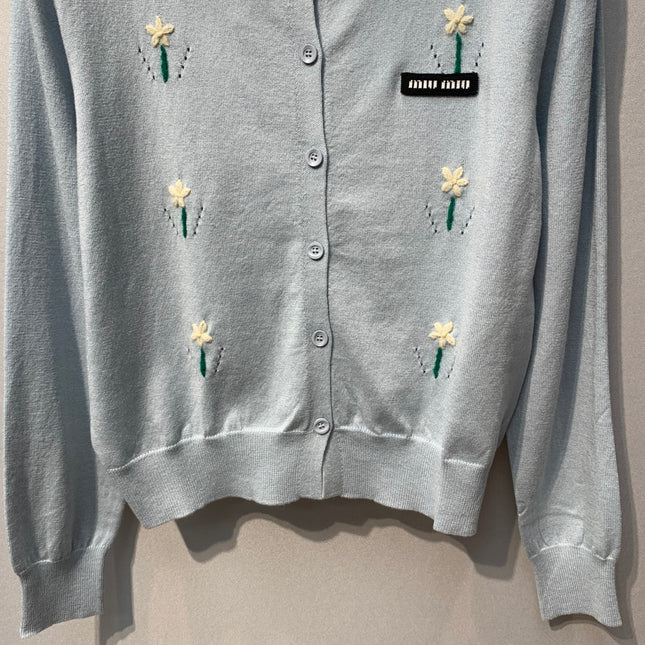 MIUMIU 26S KNIT CARDIGAN 1409
