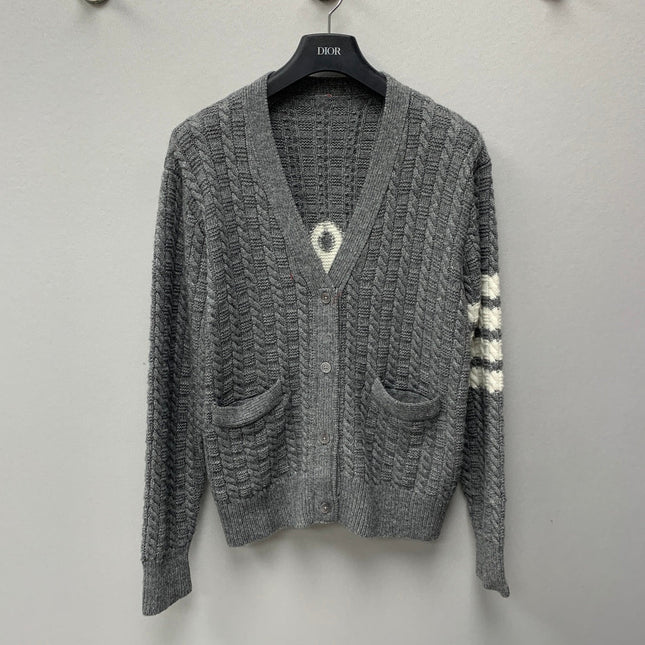 THOM 26S V-NECK KNIT CARDIGAN 283