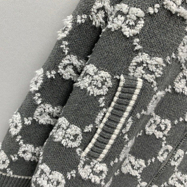 GUCCI 26S ZIP-UP SWEATER JACKET 582