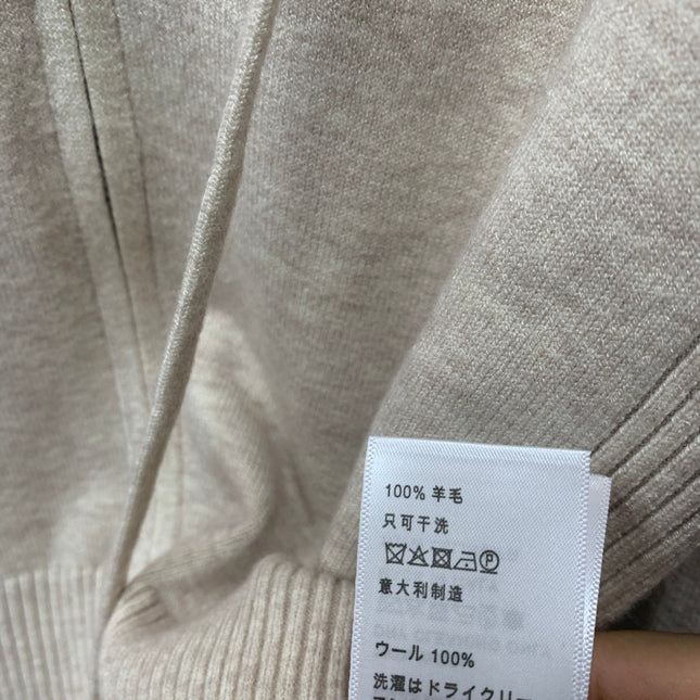 CELINE 26S ZIP-UP KNIT HOODIE 595
