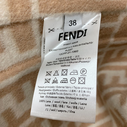 FENDI 26S REVERSIBLE CROPPED JACKET 498