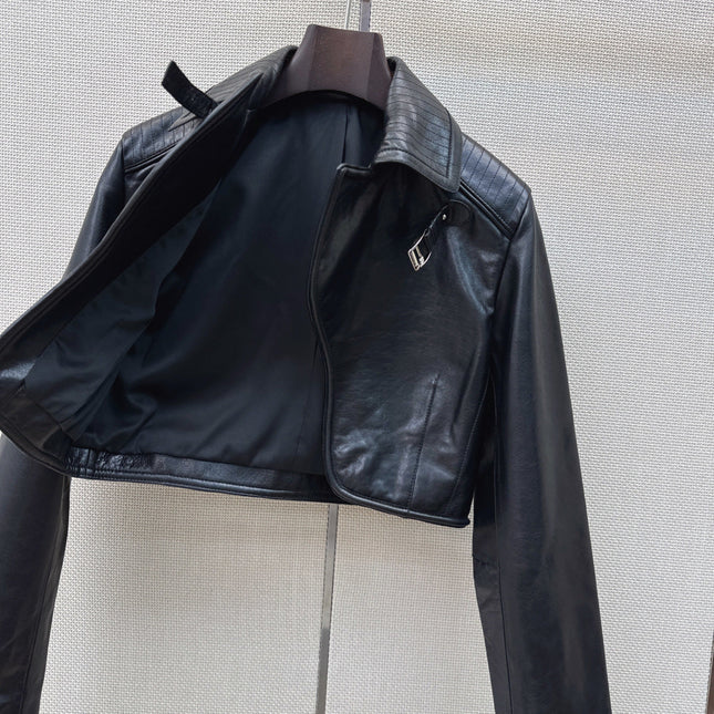 HERMES 26S LEATHER JACKET 765