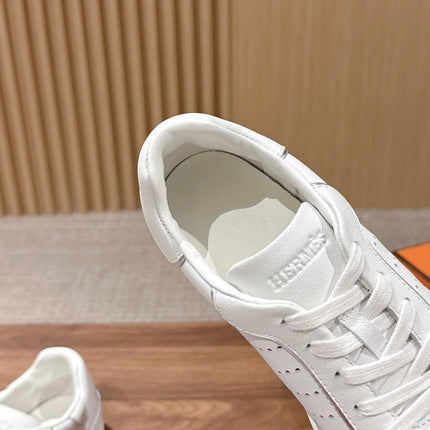 HM 26S GET SNEAKERS IN WHITE CALFSKIN