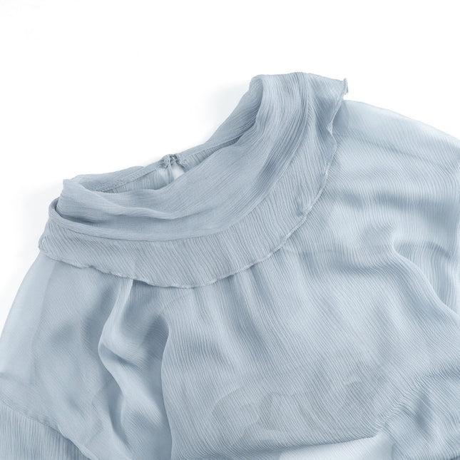 CHLOE 26S TIERED FLARED MINI DRESS STYLE 50
