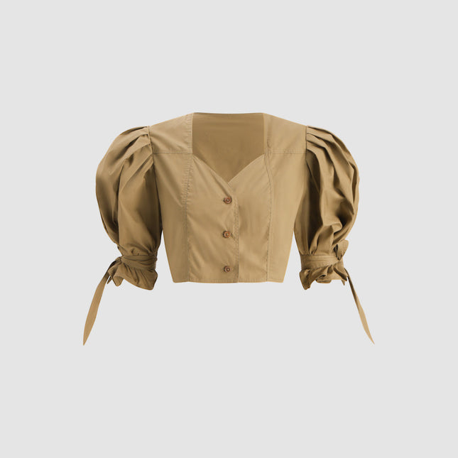 CHLOE 26S PUFF SLEEVE TOP STYLE 8