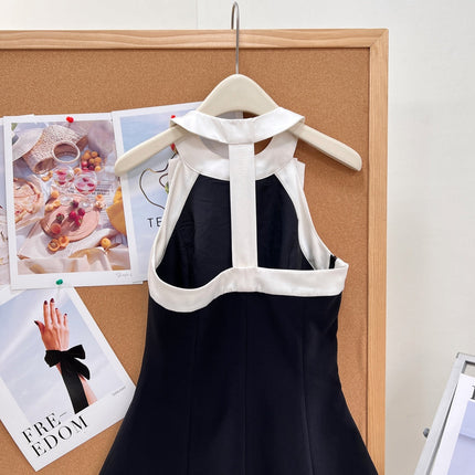 VALENTINO 26S BOW-DETAIL SLEEVELESS MINI DRESS 366