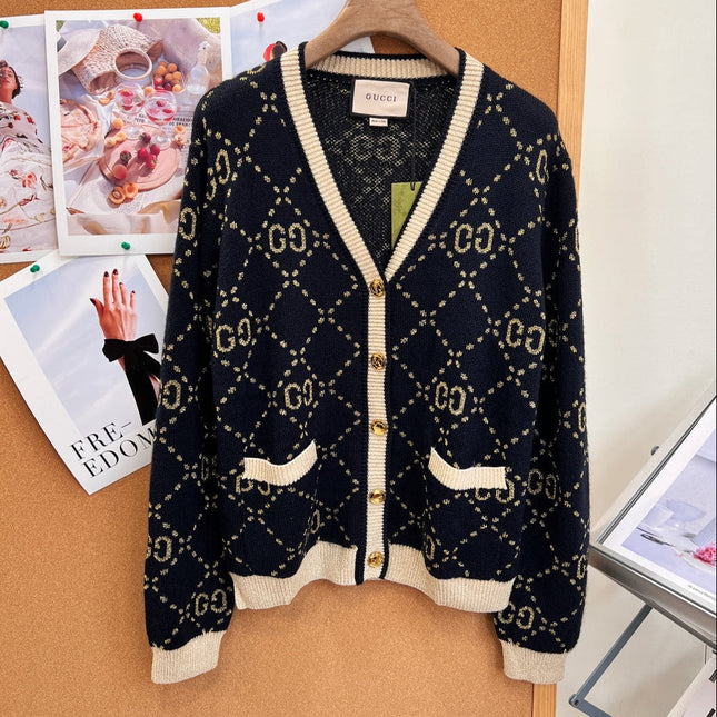 GUCCI 26S V-NECK KNIT CARDIGAN 590