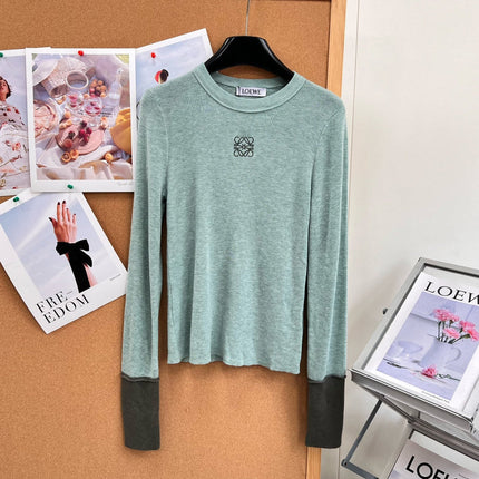 LOEWE 26S LONG-SLEEVE KNIT TOP 670