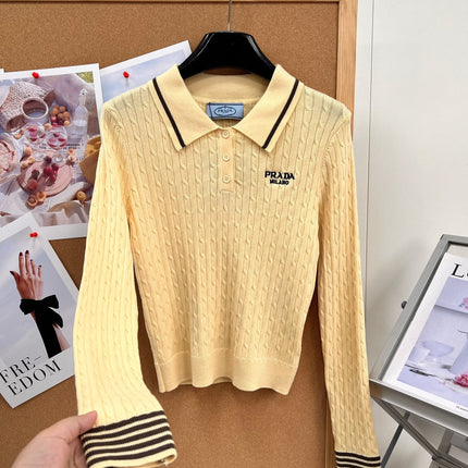 PRADA 26S POLO SWEATER 1264