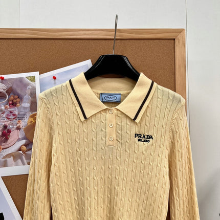 PRADA 26S POLO SWEATER 1264