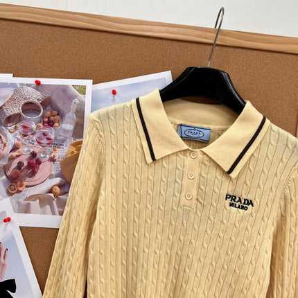 PRADA 26S POLO SWEATER 1264