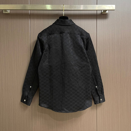 GUCCI 26S LONG-SLEEVE DENIM SHIRT 516