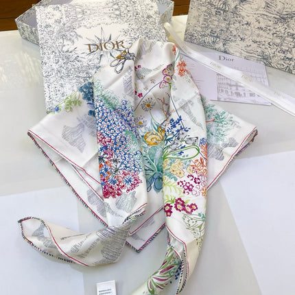 DIOR 26S SCARF 90 IN SILK 318394